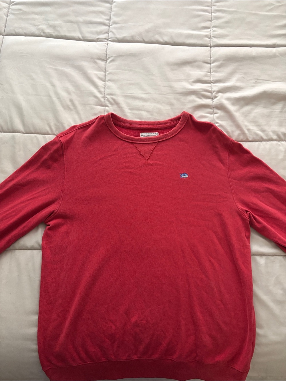 Southern Tide Red Crewneck Sweater
